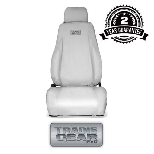 Nissan Navara D40, FRONT, MSA 4x4 Tradie Canvas Seat Covers