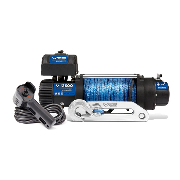 VRS V12500, 12000pound Synthetic Rope Winches