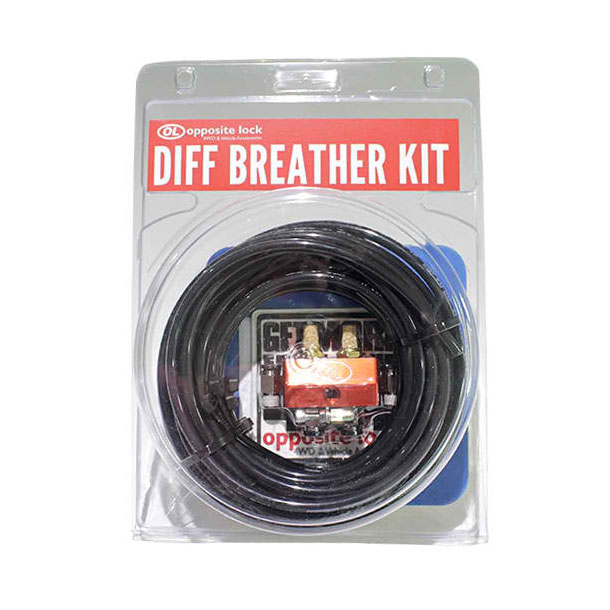 Opposite Lock Twin Diff Breather Kit