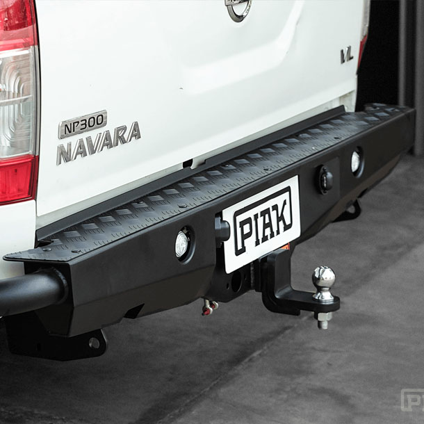 PIAK Premium Rear Step Towbar with Side Protection
