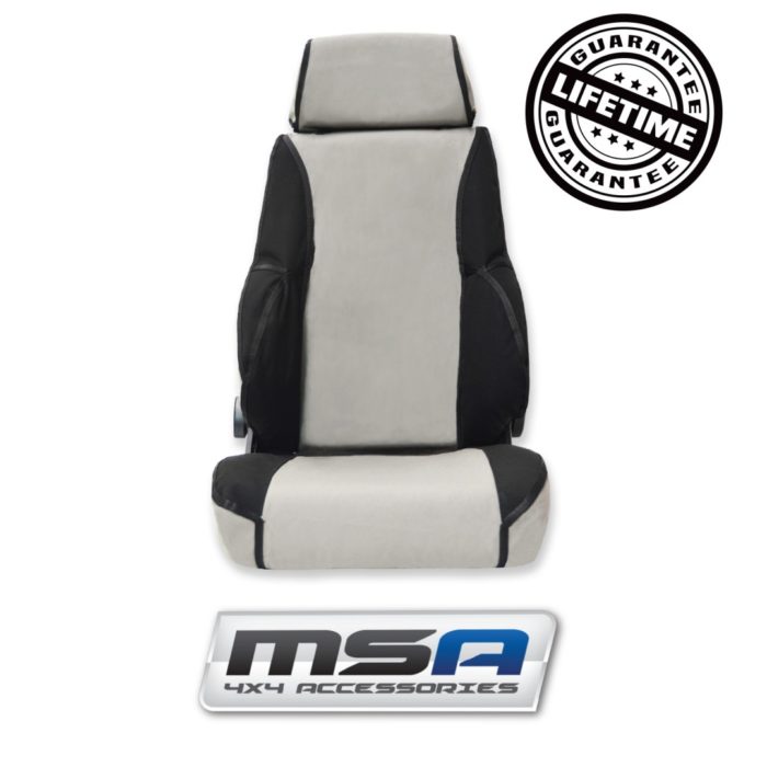 Nissan Patrol GU, Front MSA Premium Canvas Seat Covers